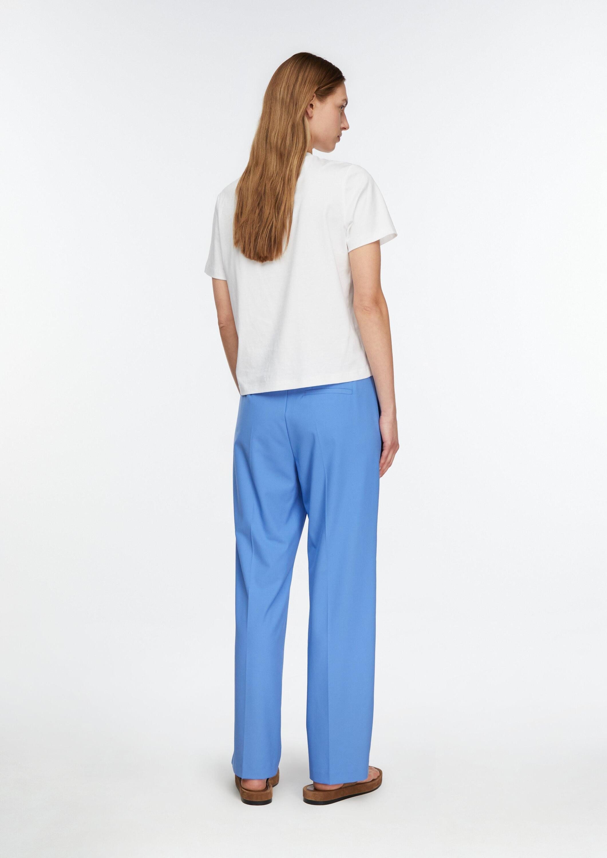 comma 7/8-Hose Hose Hose mit Straight Leg aus Viskosestretch