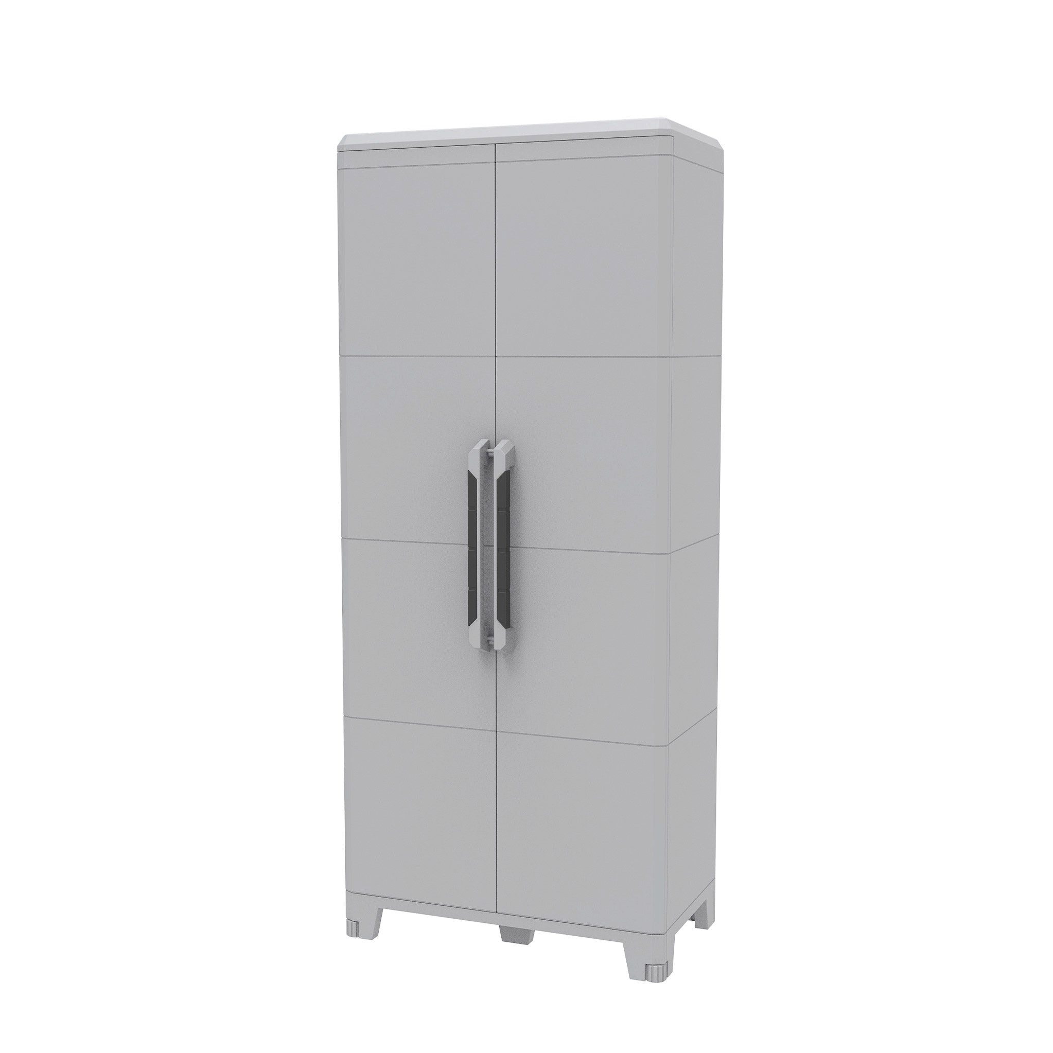 VidaAtHome.de Garten-Geräteschrank TERRY Garten- und Haushaltsschrank MOD-L, Flexibles Stauraumkonzept, wetterfest und regendicht