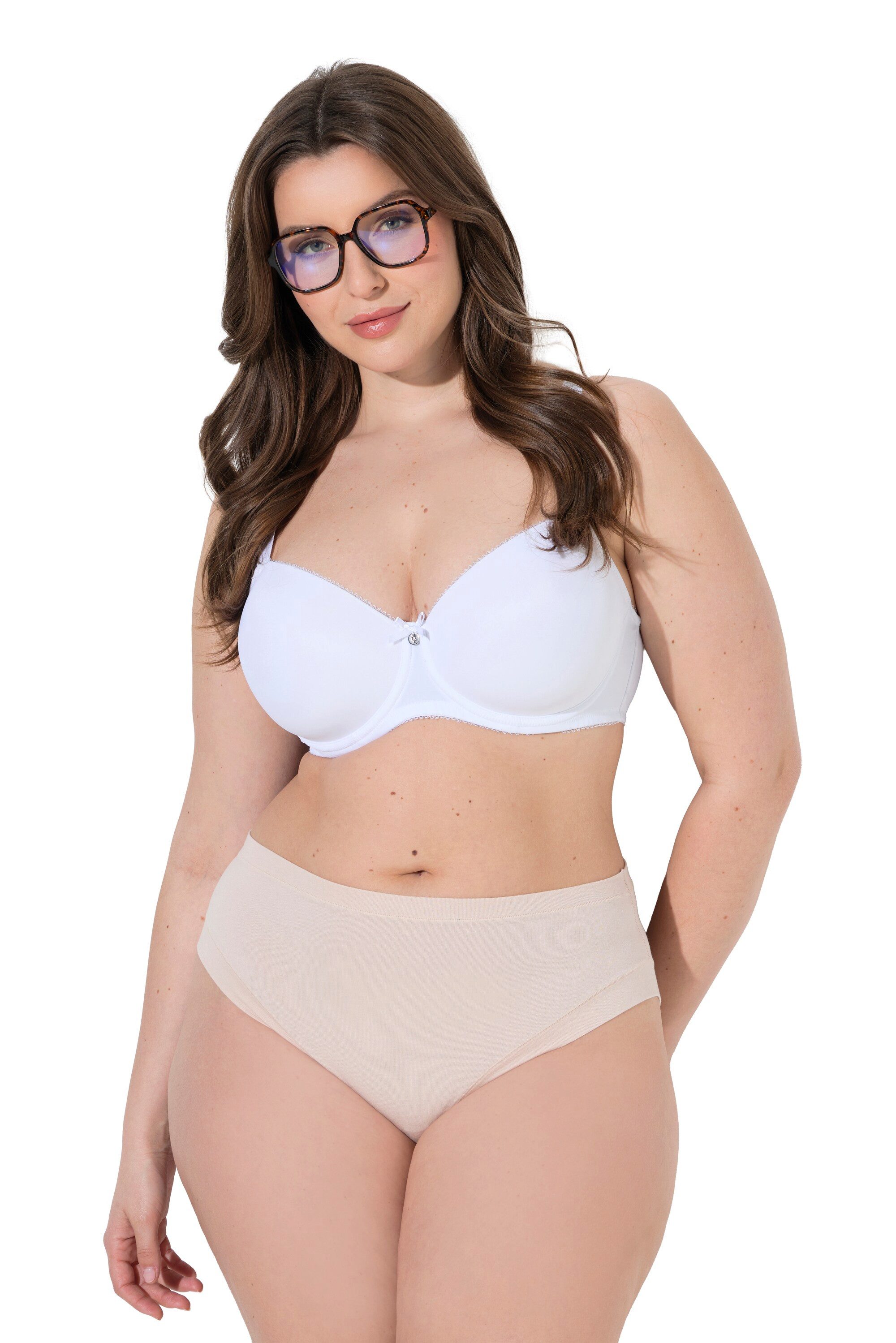 Ulla Popken Midislip Midislips 3er-Pack extraweich