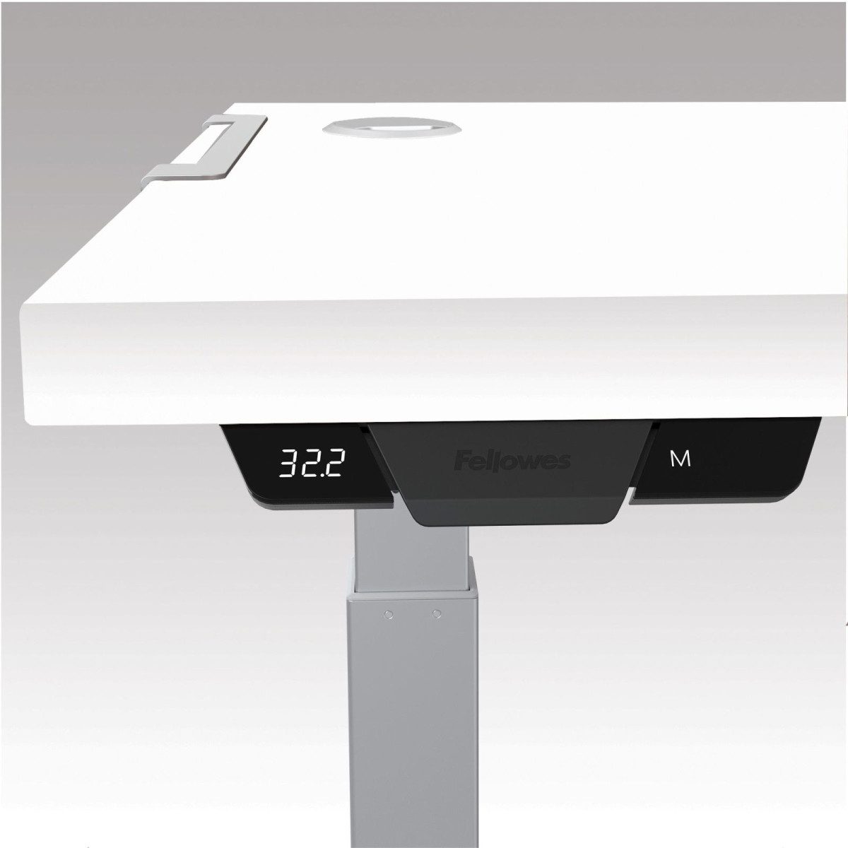 FELLOWES Schreibtisch Tischplatte Levado 160x80cm weiß