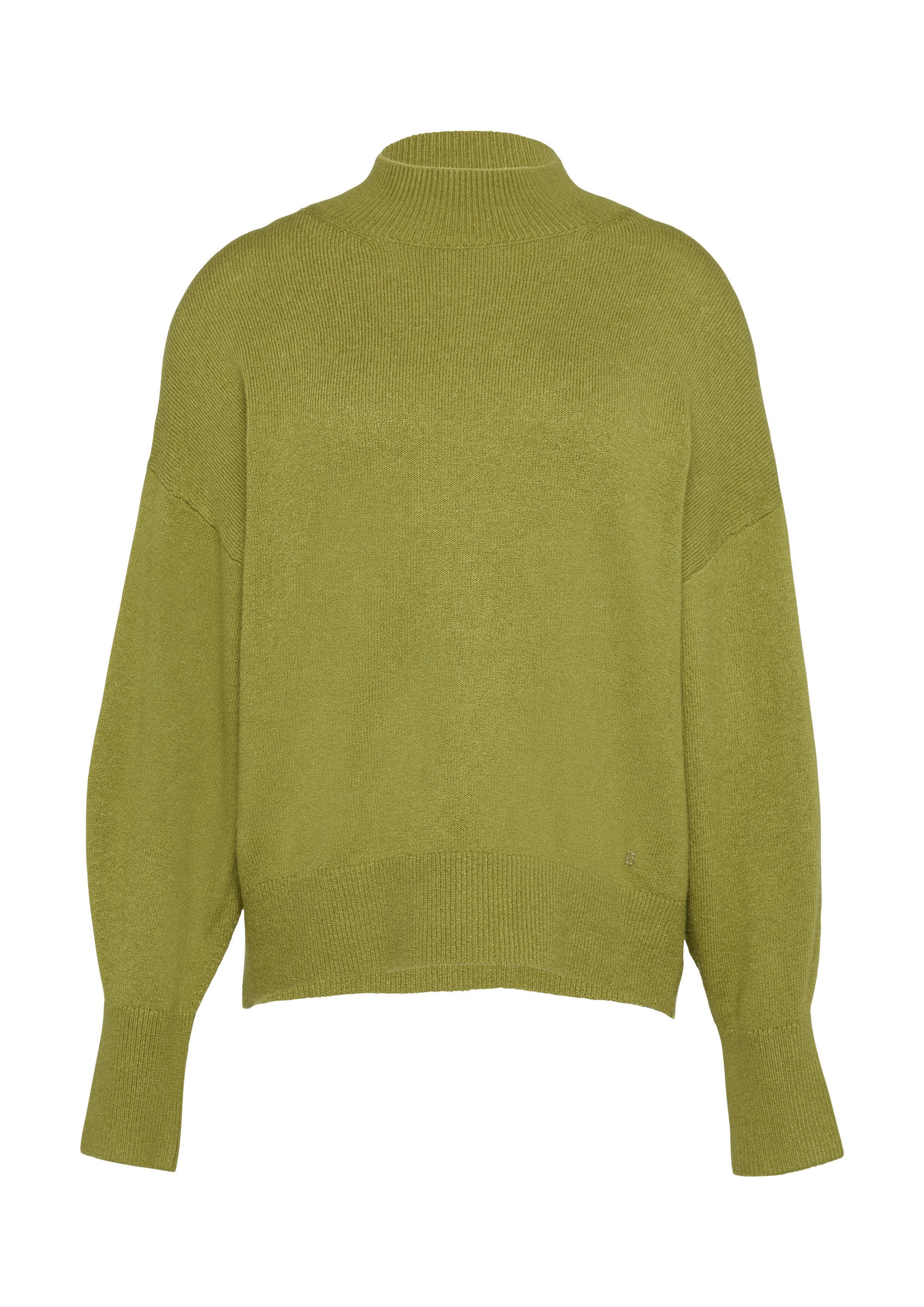 s.Oliver Longpullover Strickpullover Strickpullover im Relaxed Fit mit Steh günstig online kaufen