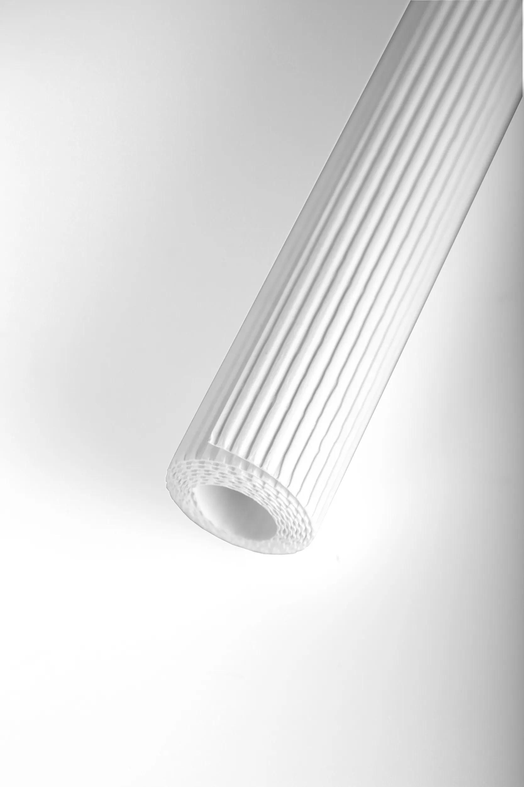 CLAIREFONTAINE Bastelkartonpapier Pack 10 Bögen Wellpappe, 50x70cm, 300g - Weiß 195601C, Einfarbiges Papier