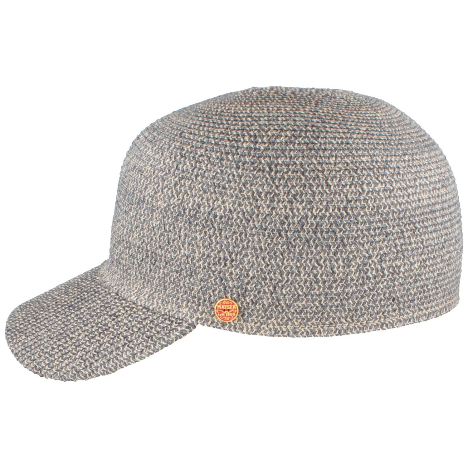 Mayser Baseball Cap Borten Baseball Cap Teo meliert mit UV-Schutz 80
