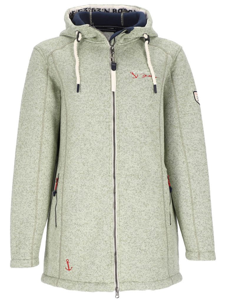 Dry Fashion Wollmantel Damen Wollfleece-Mantel Amsterdam günstig online kaufen