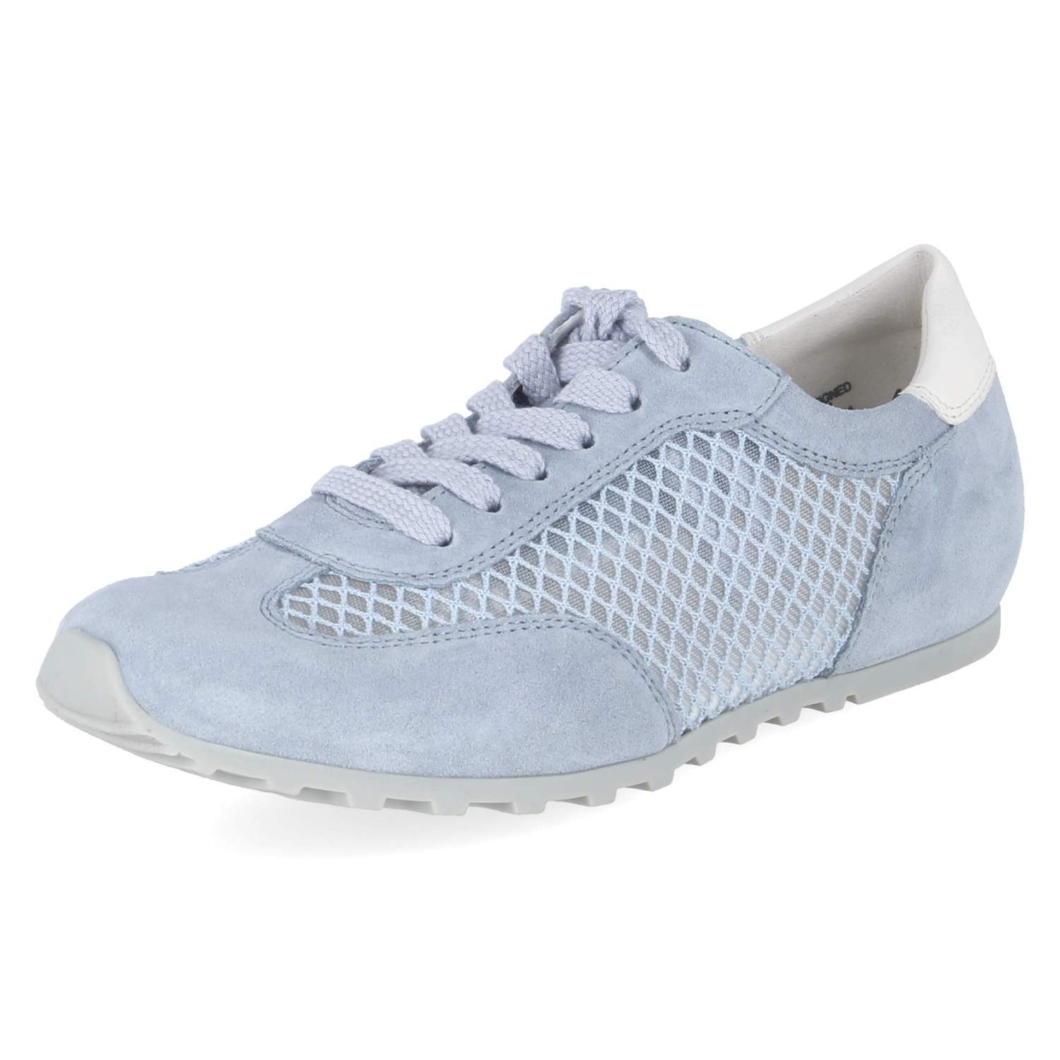 Paul Green Paul Green Sneaker Low 5542-019 Damen Leder & Textil blue Schnürschuh – Bild 2 von 5