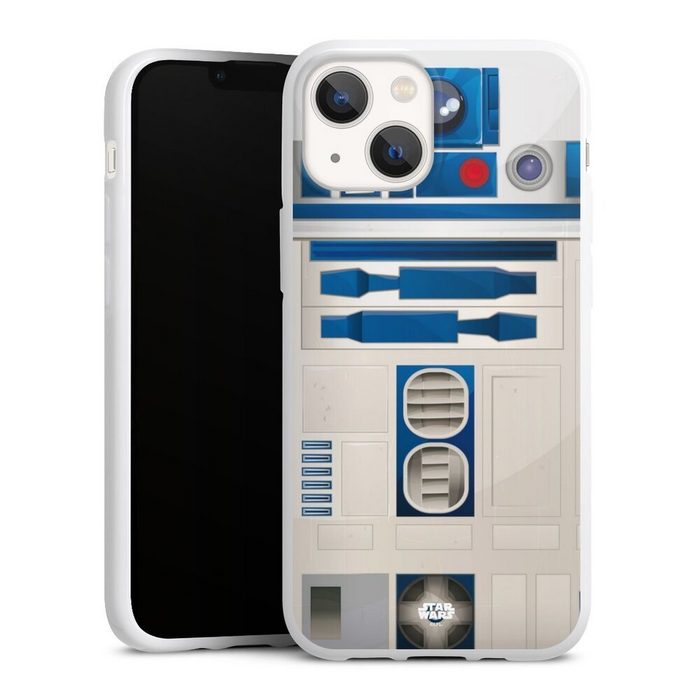 DeinDesign Handyhülle Star Wars R2D2 Fanartikel R2D2 Closeup - Star Wars Apple iPhone 13 Mini Silikon Hülle Bumper Case Handy Schutzhülle