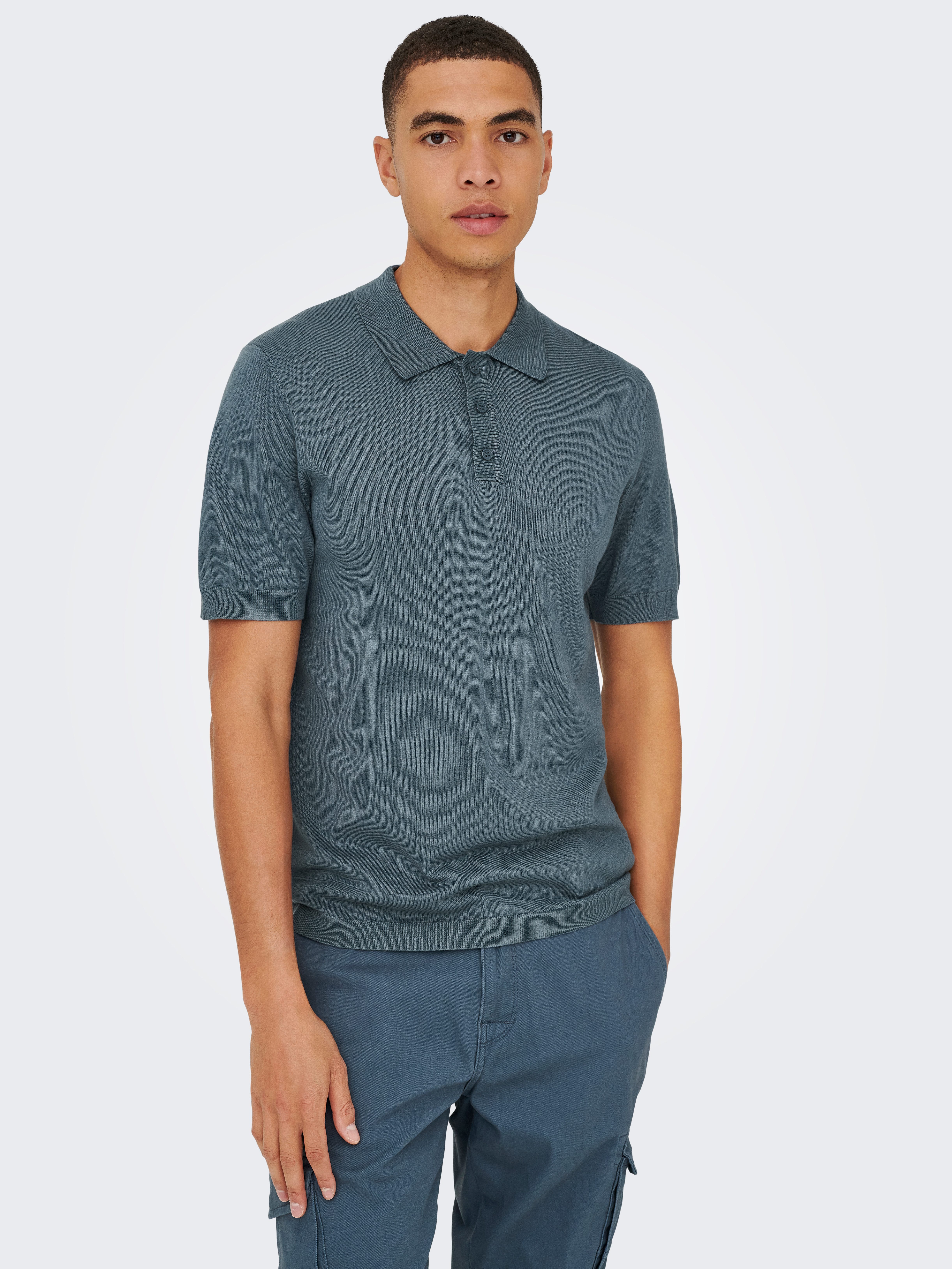 ONLY & SONS Poloshirt ONSWYLER LIFE REG 14 SS POLO KNIT NOOS