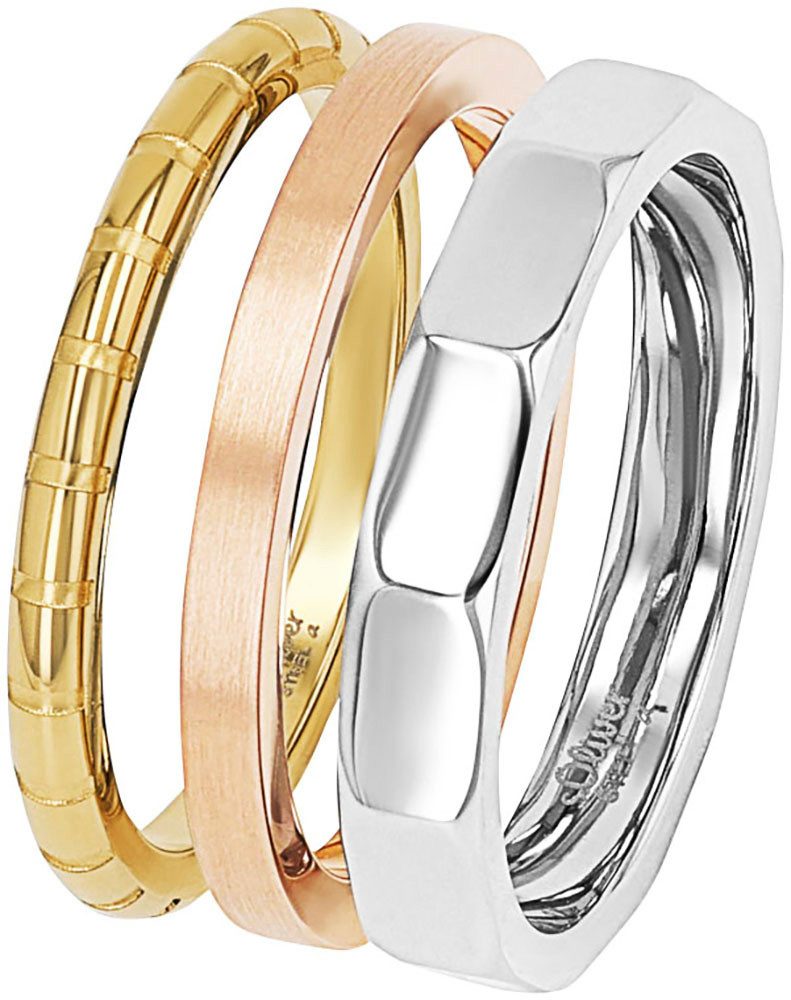 s.Oliver Ring-Set 2038890/-91/-92/-93 (Set, 3-tlg)