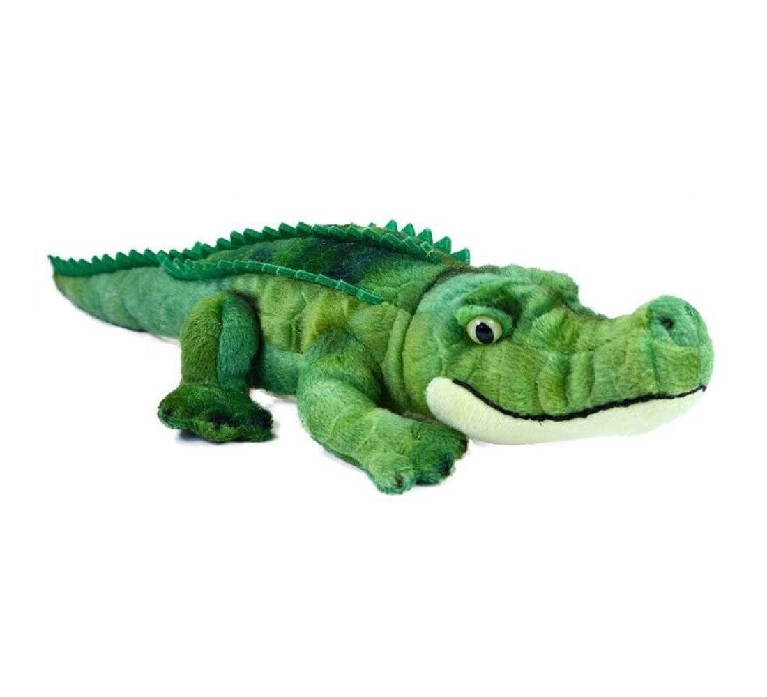 Teddys Rothenburg Kuscheltier Krokodil grün 34 cm Plüschtier Stofftier (Plüschkrokodil, Stoffkrokodil, Stoffreptil, Plüschreptil, Reptil)