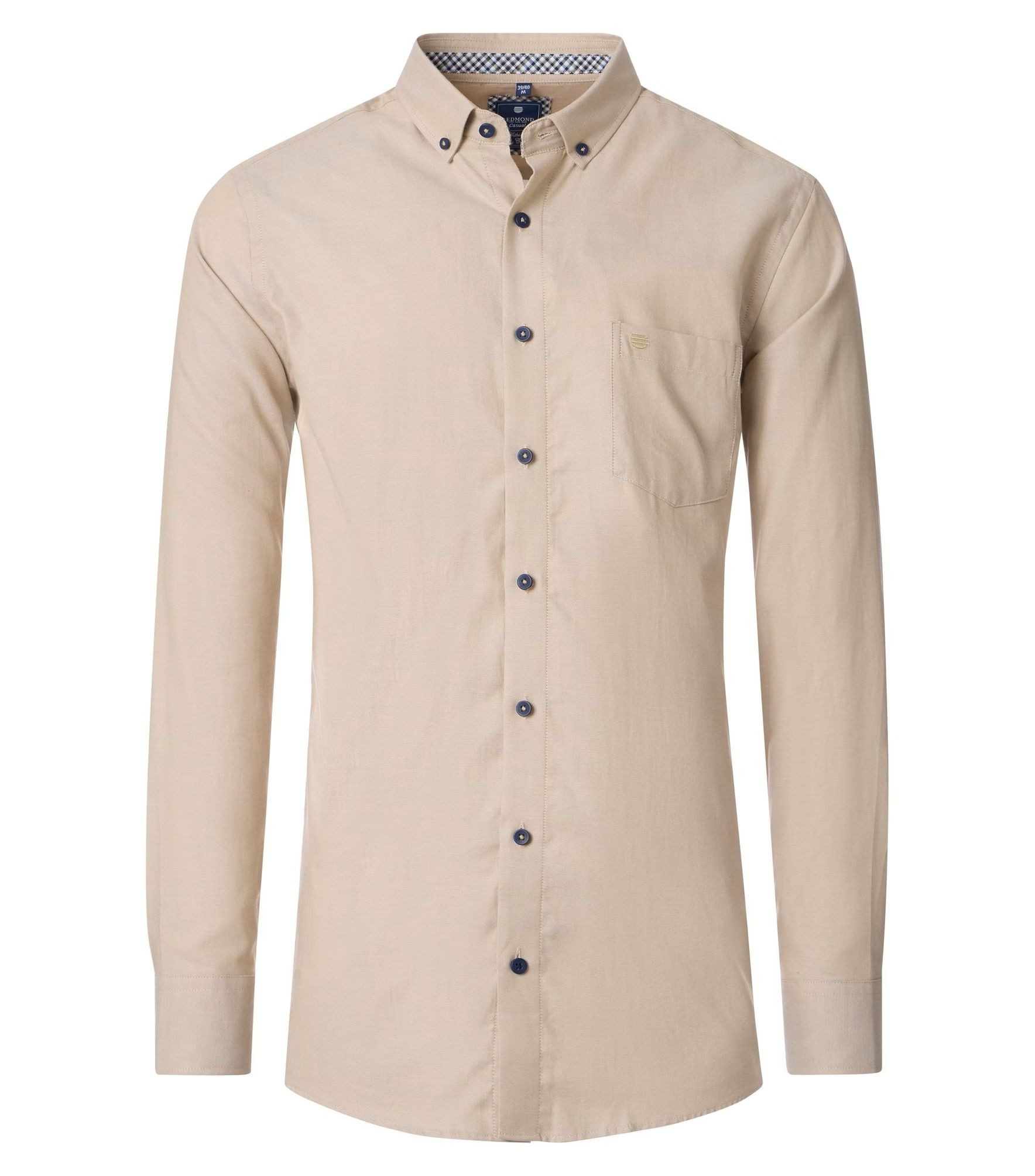 Redmond Langarmhemd 251055111 Button-Down-Kragen günstig online kaufen