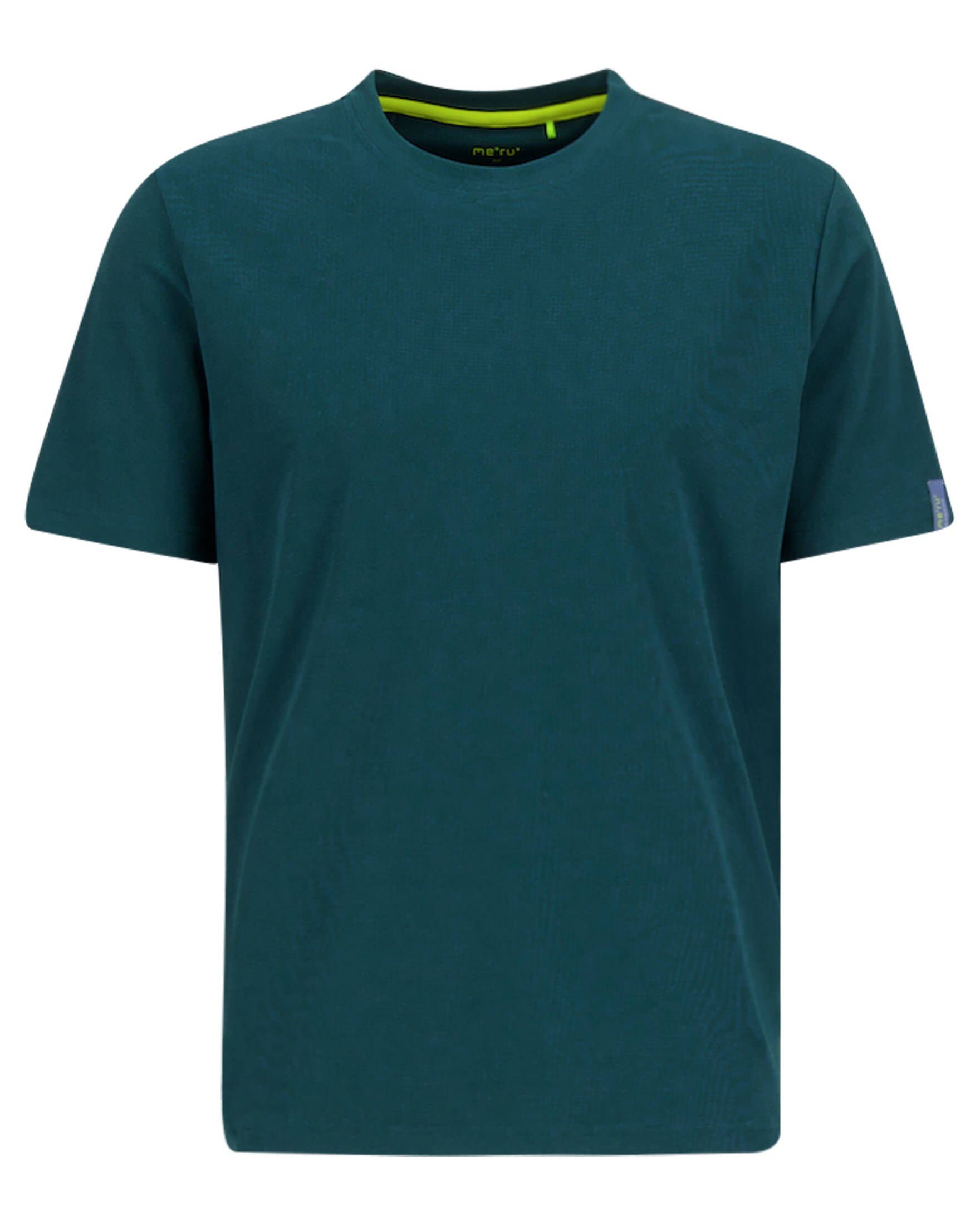 Meru T-Shirt Herren T-Shirt BRISTOL BASIC (402) pinie (1-tlg)