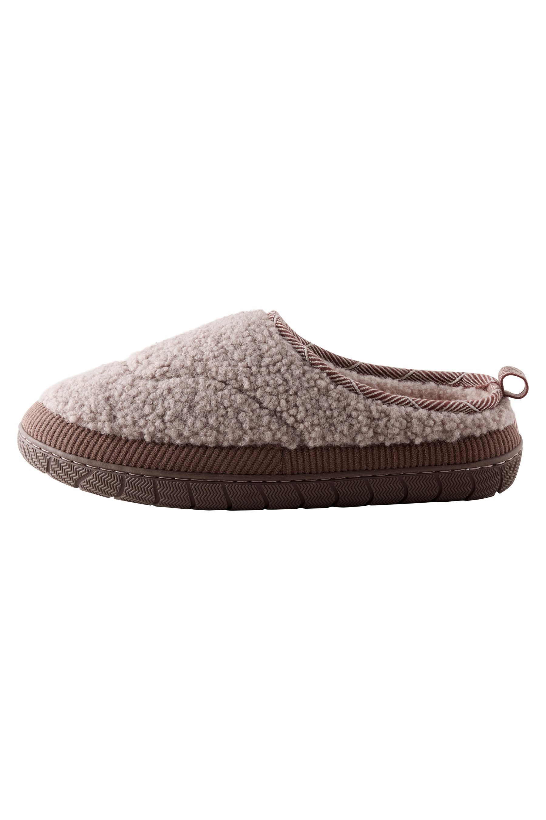 Next Pantoletten aus Teddyfutter Hausschuh