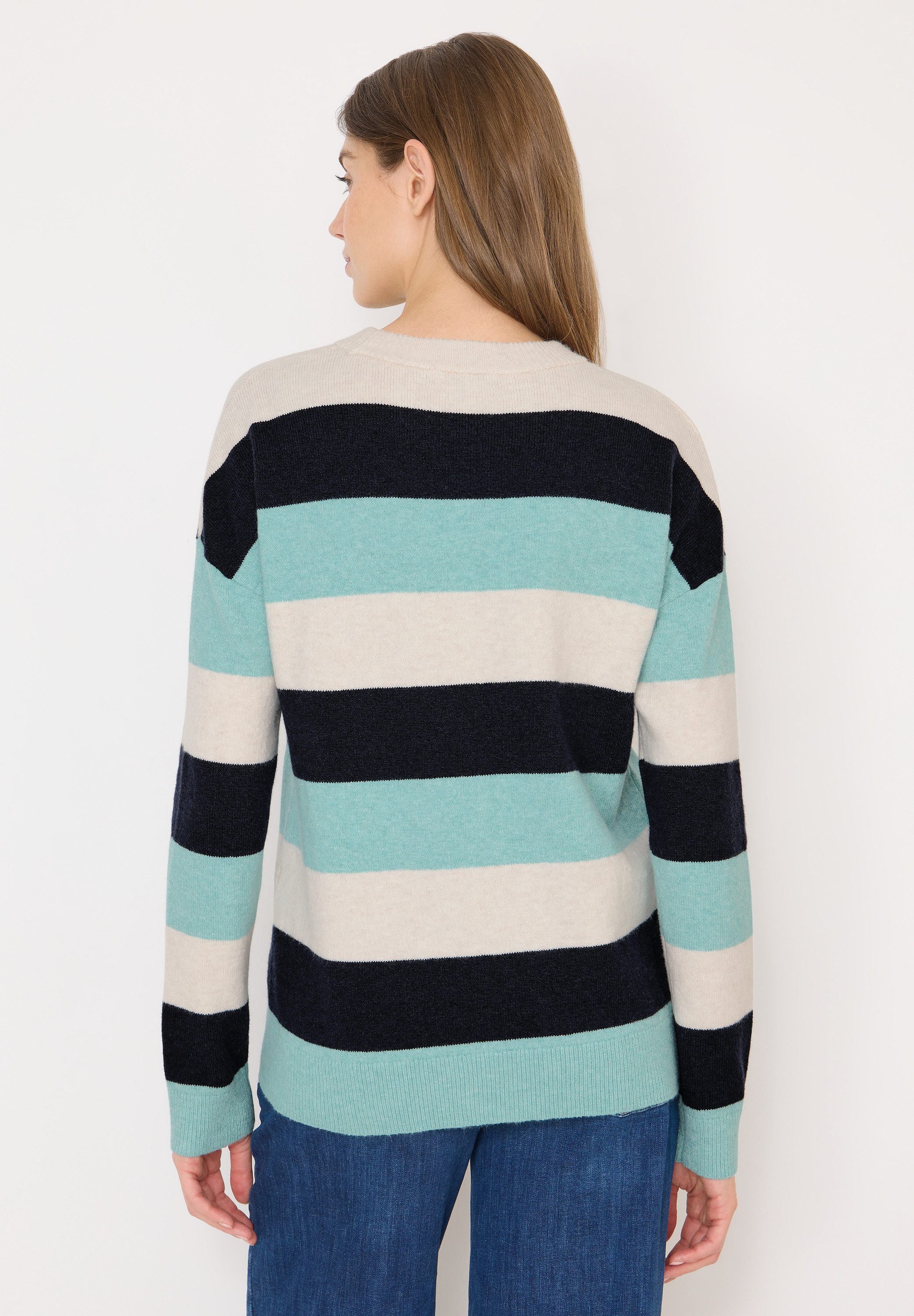 CECIL Strickpullover mit Rundhalsausschnitt günstig online kaufen