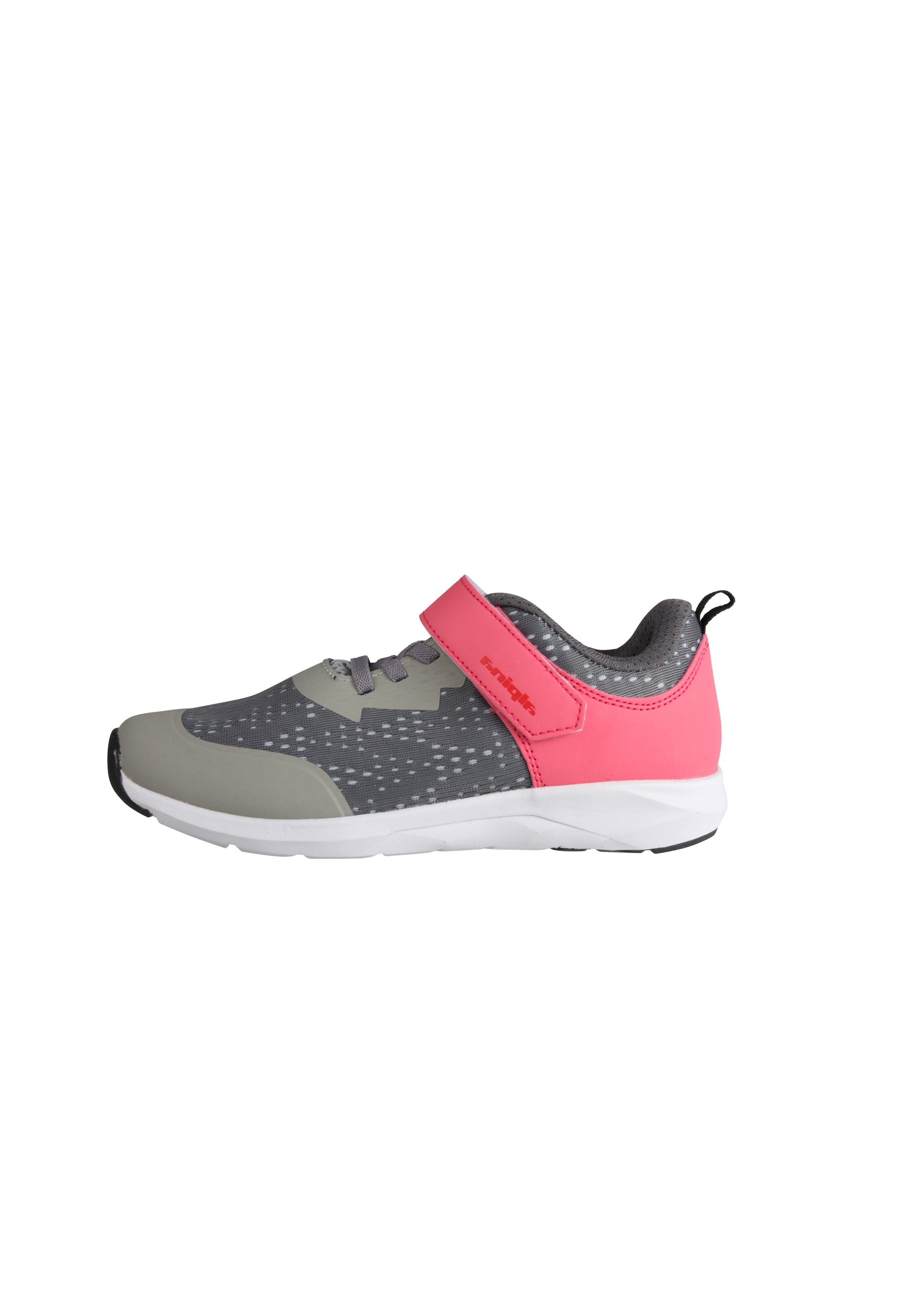verstärkter Fun Sneaker Sports grau-pink mit Ferse Alpina
