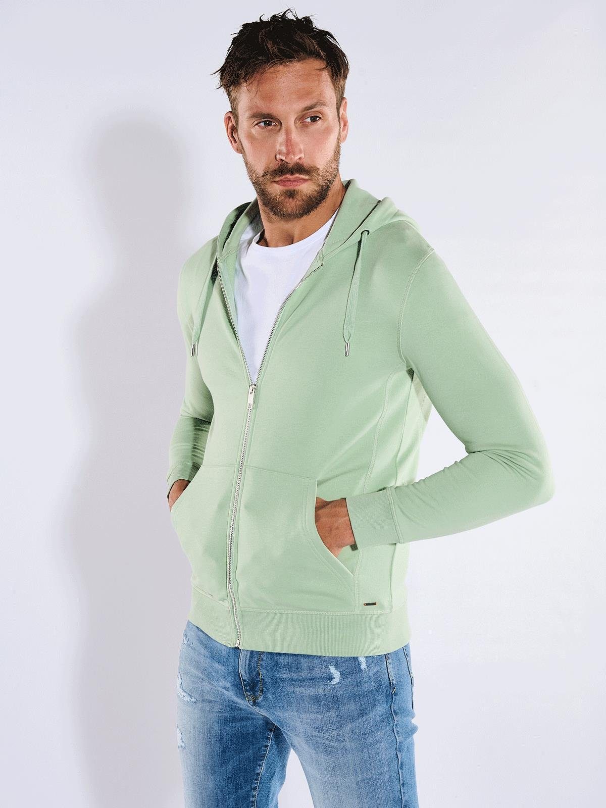 emilio adani Kapuzensweatjacke Sweatjacke mit Kapuze günstig online kaufen