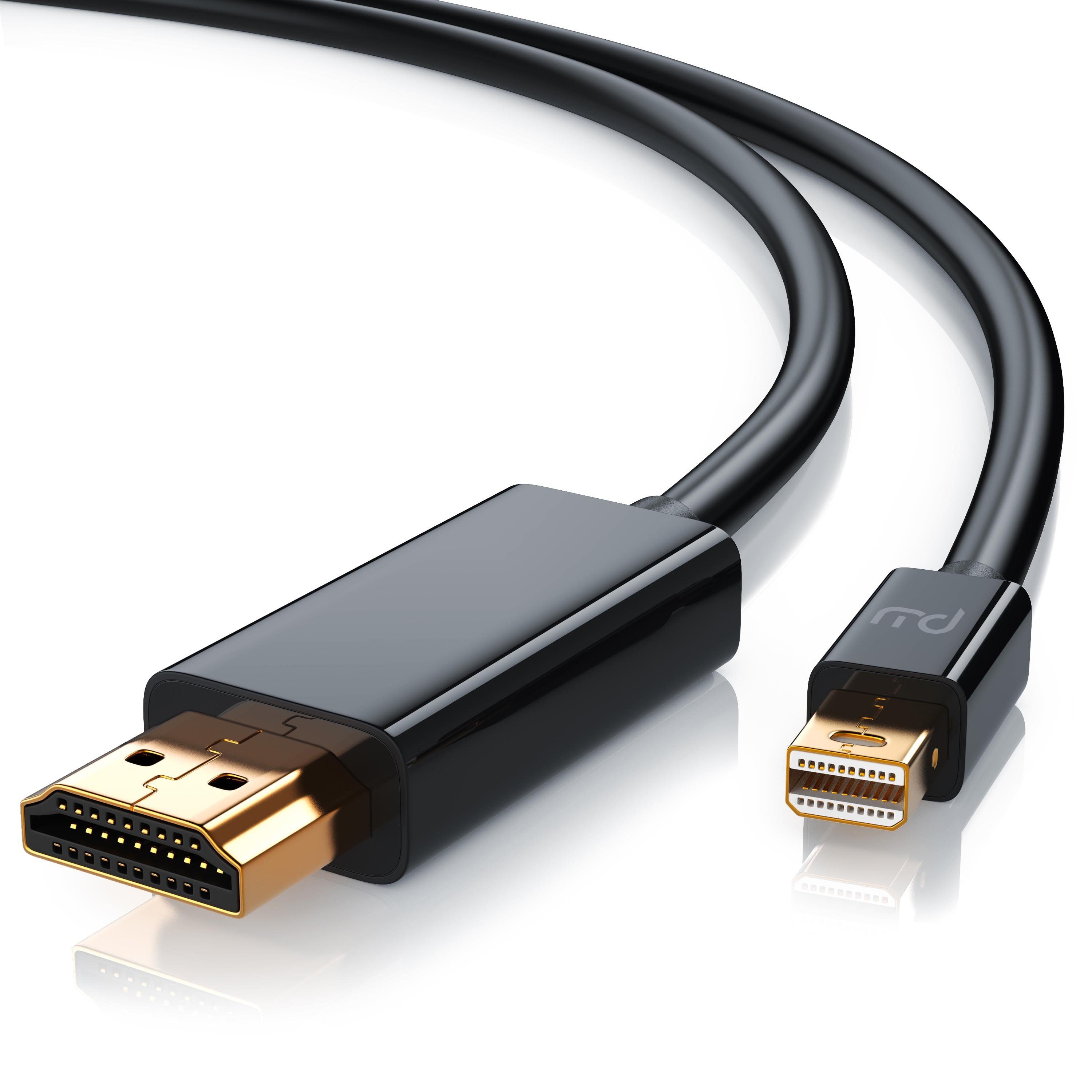 Primewire Audio- & Video-Kabel, Mini DisplayPort, HDMI Typ A (100 cm), 4K miniDP Ultra HD 2160p Адаптери / Konverterkabel - 1m