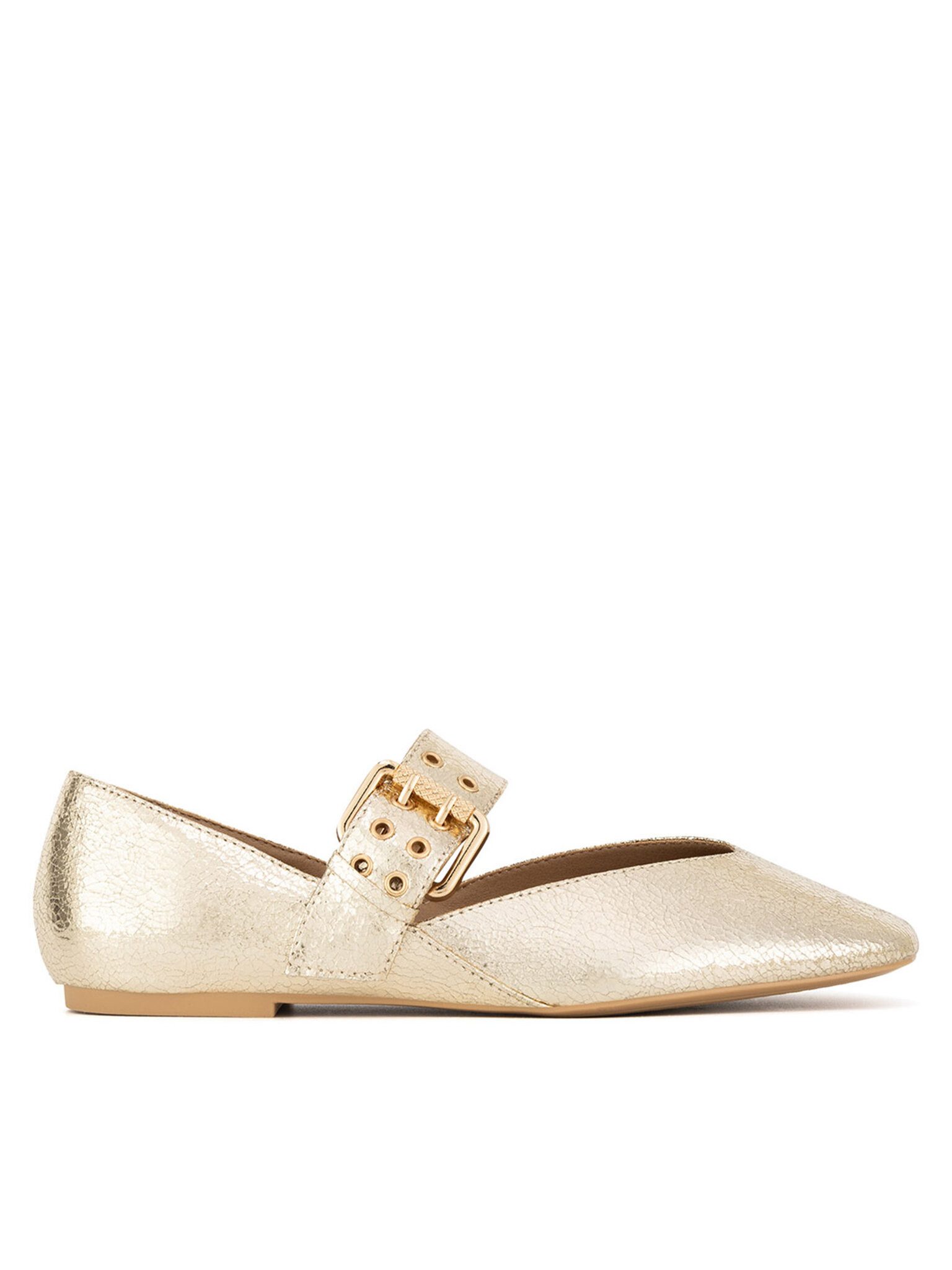 DeeZee Deezee Women's Ballerinas Gold HY23066-1 Ballerina
