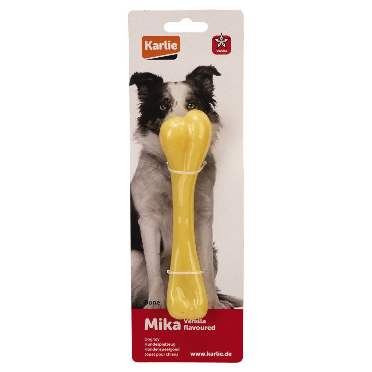 Karlie Spielknochen Hundespielzeug Vanilleknochen günstig online kaufen