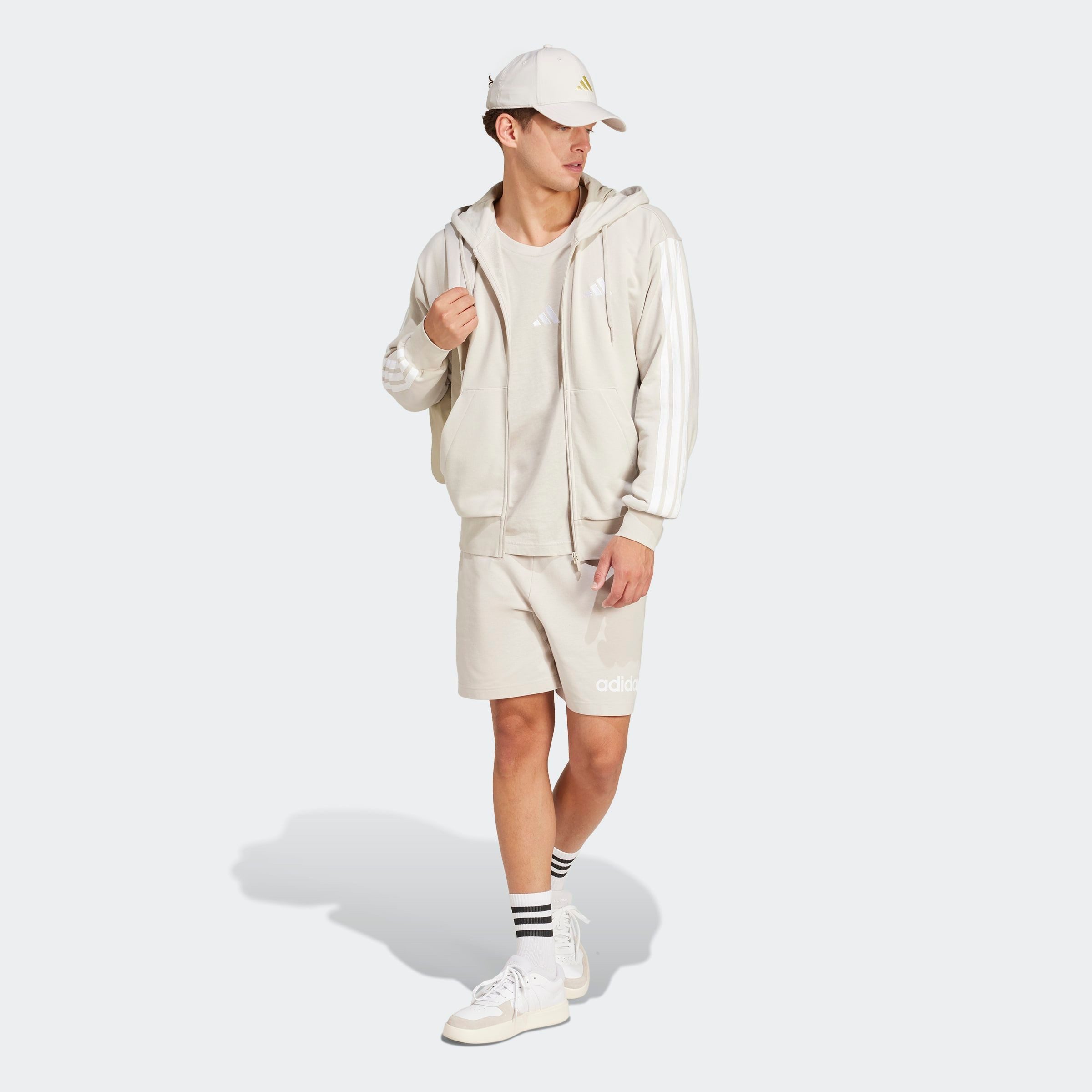 adidas Sportswear Shorts ESSENTIALS LINEAR SINGLE JERSEY