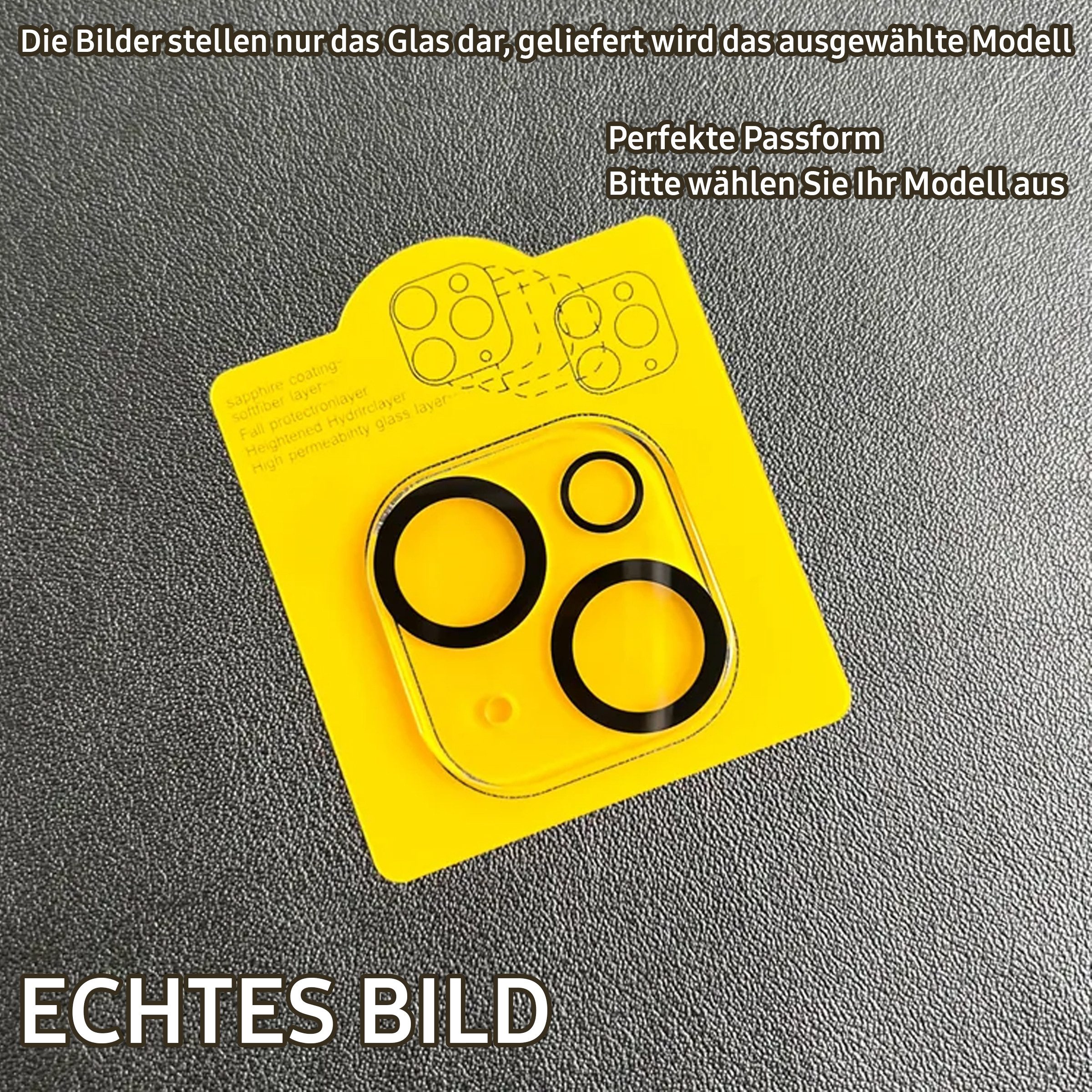 TK-Handel Displayschutzfolie Hülle Panzerglas Cover Silikon Case Kameraschutz Handyhülle Glas Folie für iPhone 16 Pro Max, Bumper, Kamera, full, screen, screen  – Bild 4 von 5