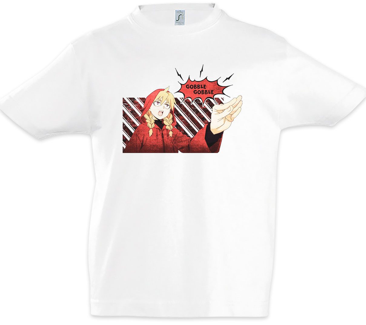 Print-Shirt Gobble Gobble 2 Kinder T-Shirt Daemons Realm Manga Hiromu Of The