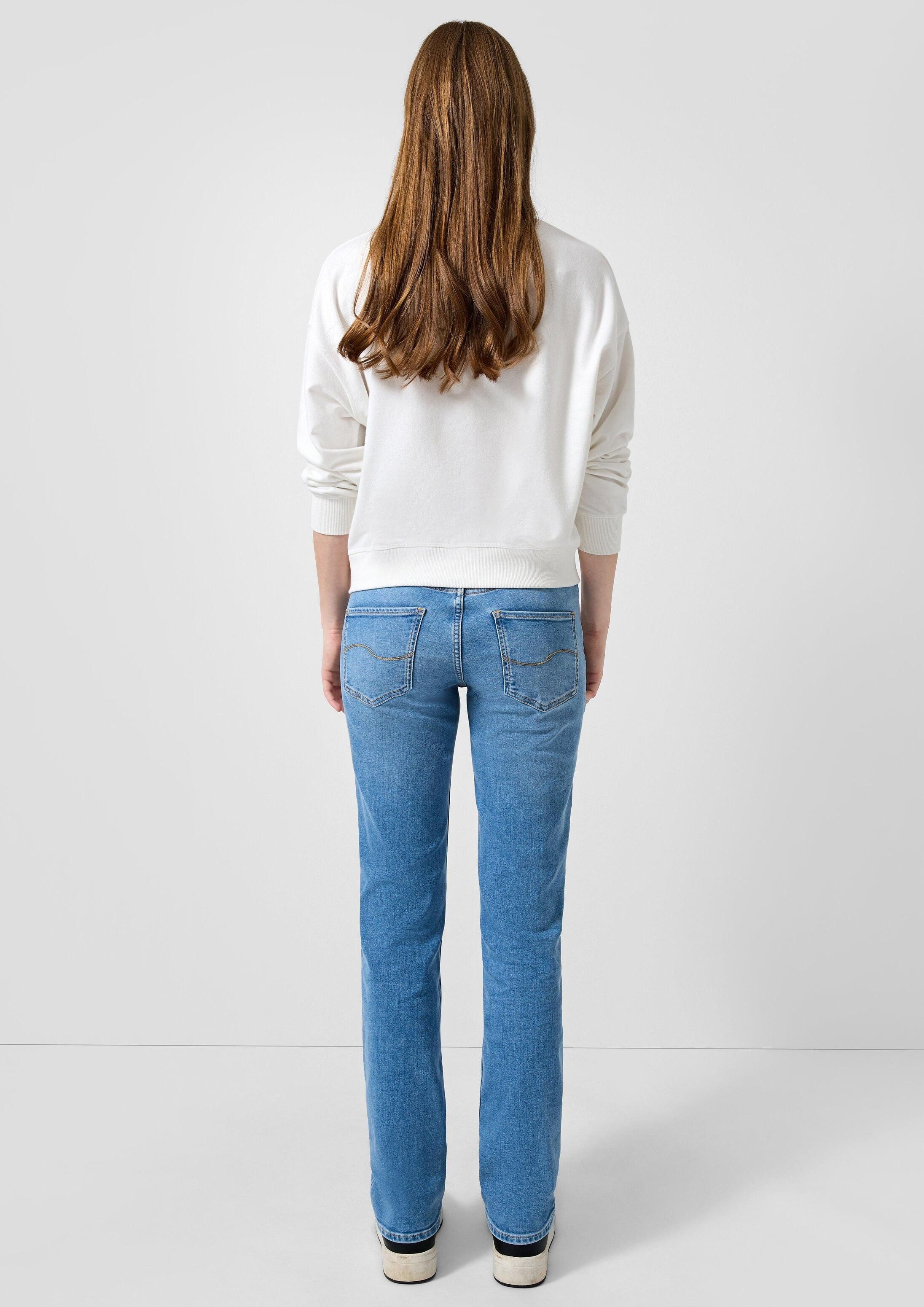 QS Regular-fit-Jeans Jeans-Hose CATIE Jeans Catie / Slim Fit / Mid Rise / Straight Leg
