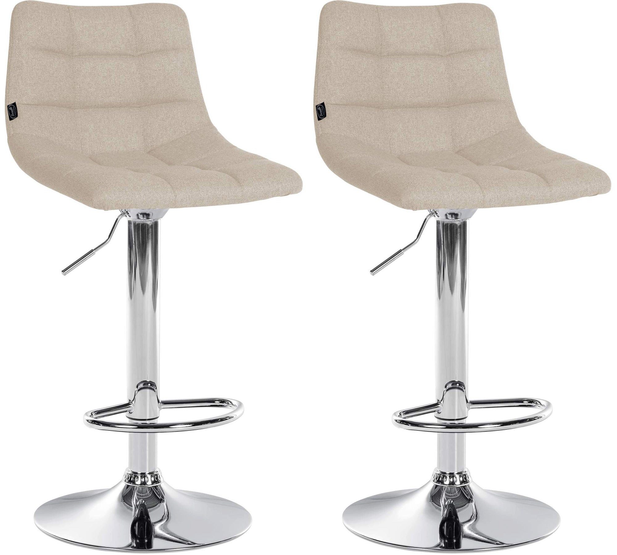 Bistrostuhl 2er Set Barhocker Jerry Stoff