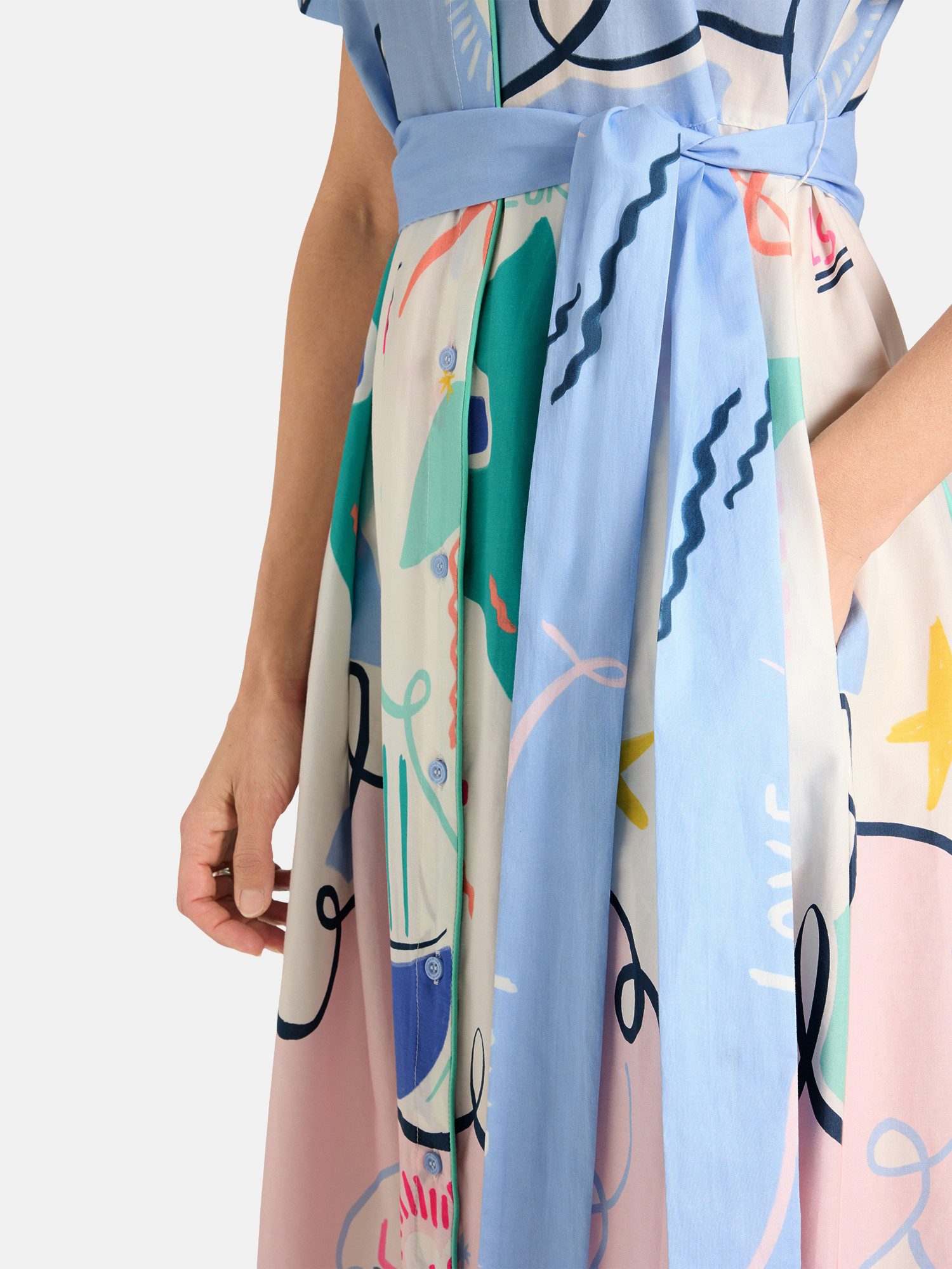 Lieblingsstück Sommerkleid EstelleL 50% Baumwolle, 50% Lyocell