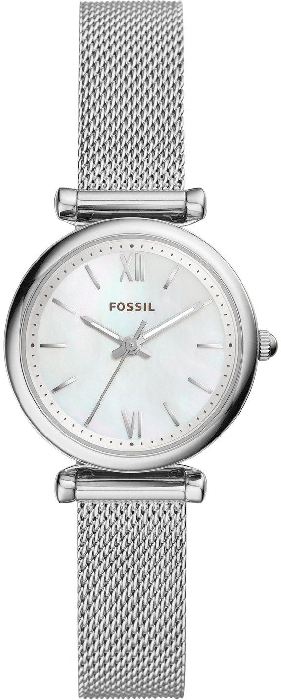 Fossil Quarzuhr CARLIE ES4432, Armbanduhr, Damenuhr, Perlmutt-Zifferblatt, günstig online kaufen
