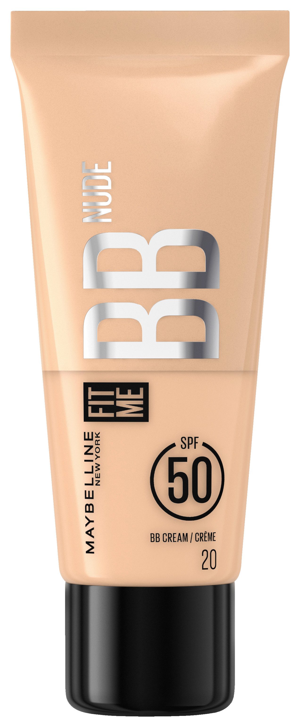 MAYBELLINE NEW YORK Make-up FIT ME! NUDE BB CREAM, mit Lichtschutzfaktor