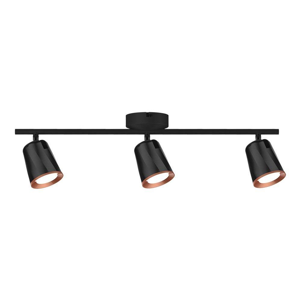 V-TAC LED Deckenleuchte, LED-Leuchtmittel fest verbaut, Warmweiß, LED Deckenlampe Deckenleuchte Esszimmerleuchte 3 Flammig L 60,5 cm