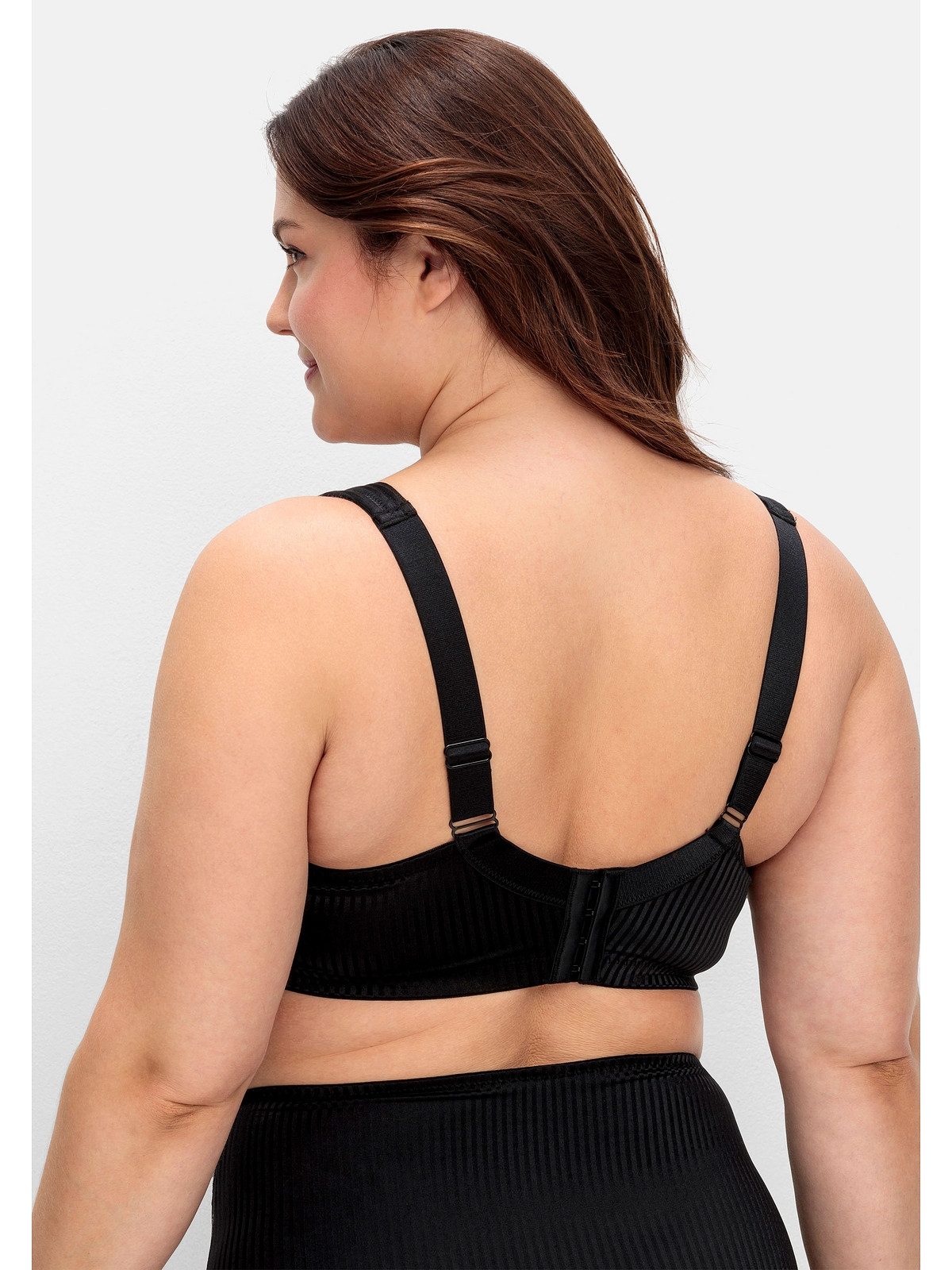 Sheego Minimizer-BH Große Größen mit floraler Spitze und Formbügeln