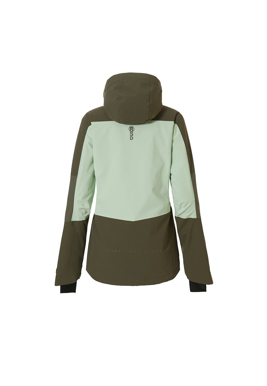 REHALL Skijacke Rehall Damen ELLY-R Ski-Snowboradjacke 60348 oliv