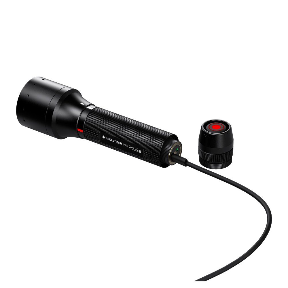 Led Lenser LED Taschenlampe »Ledlenser P6R Core QC Jagdlampe Rot Blau Grün«