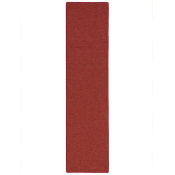 Veloursteppich Läufer Teppich Schlingen Teppich Alma Meliert, Snapstyle, Rechteckig, Höhe: 8 mm