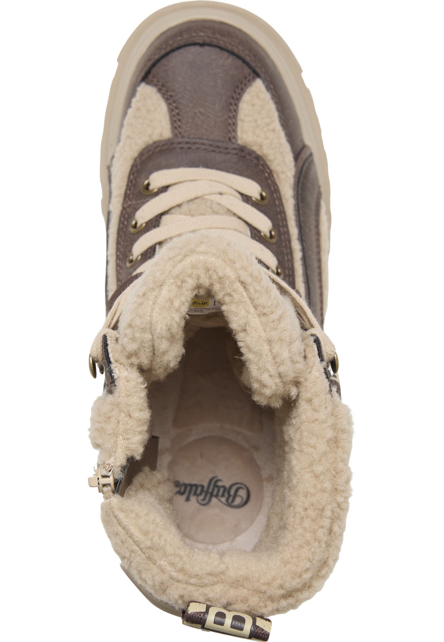 Buffalo Buffalo Aspha Com1 Warm Vegan Nappa/Fake Fur Stiefel