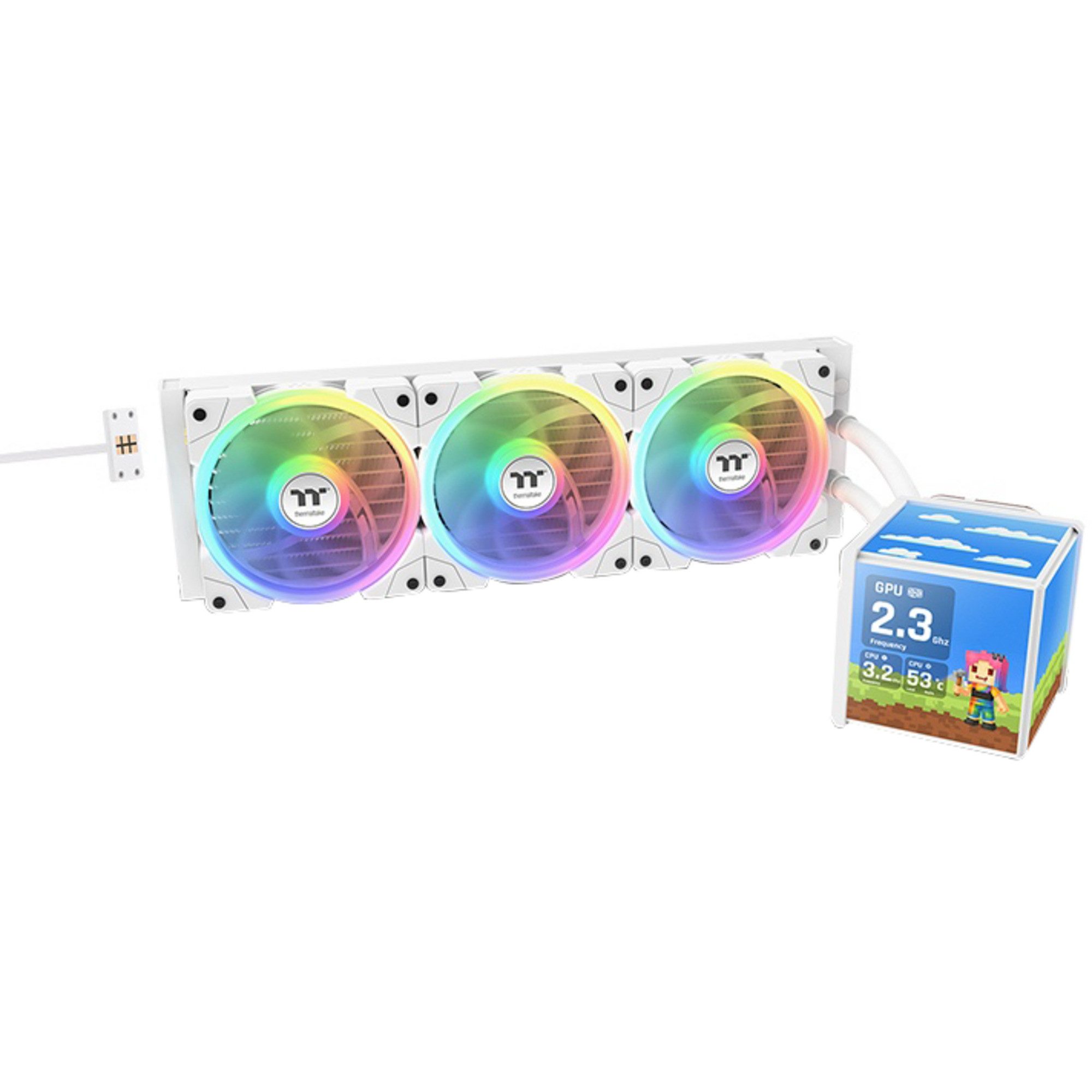 Thermaltake CPU Kühler Thermaltake Minecube 360 Ultra ARGB, Wasserkühlung