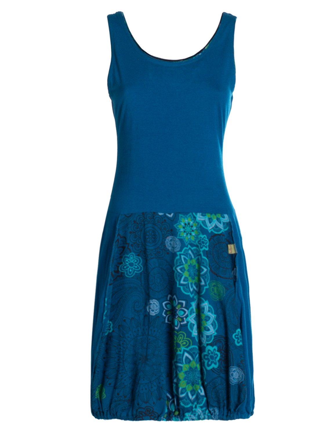 Vishes Ballonkleid Damen Kleid Baumwolle geblümt günstig online kaufen