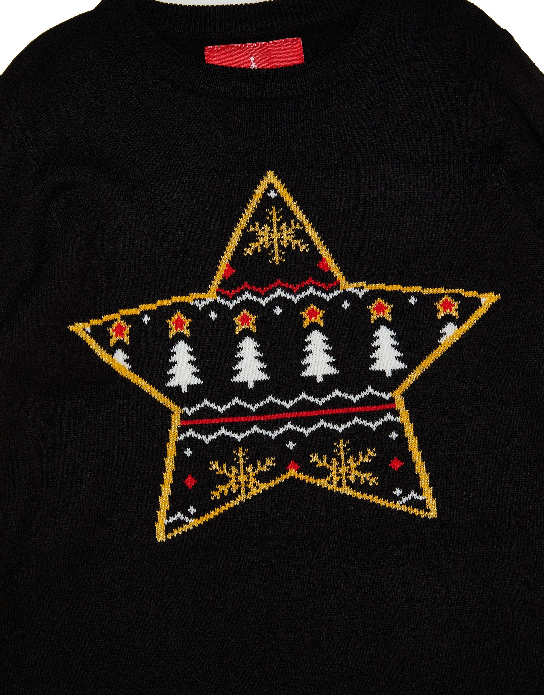 THB Weihnachtspullover ELP Girls Christmas Threadgirls Jumper Knitwear