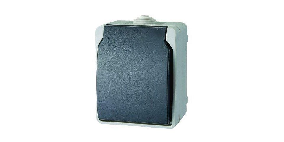 EverFlourish Gips-Kalk-Putz EverFlourish Schutzkontaktsteckdose AP