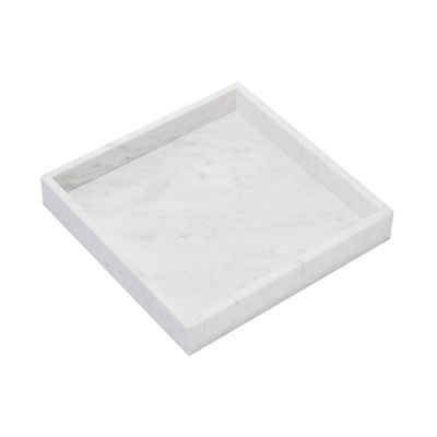 BUTLERS Dekotablett MARBLE Marmor-Tablett L 30 x B 30cm