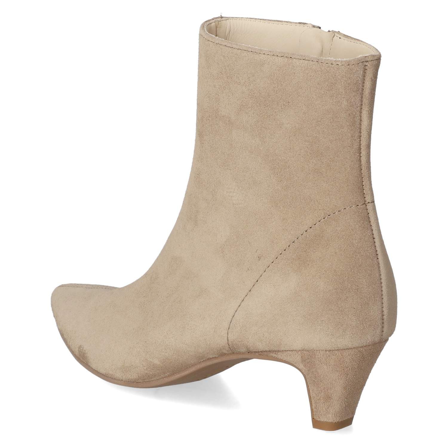 Paul Green Paul Green 8288-020 Damen Rauleder beige Schlupfstiefel