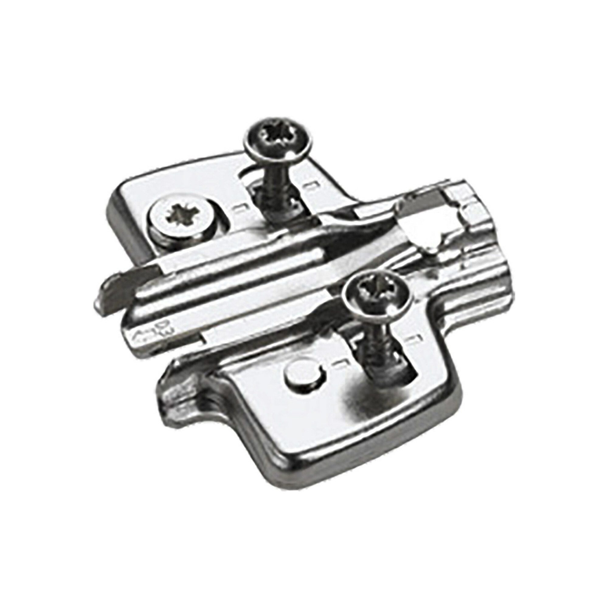 Hettich Möbelbeschlag Hettich Möbel-Kreuzmontageplatte 9075071 vernickelt