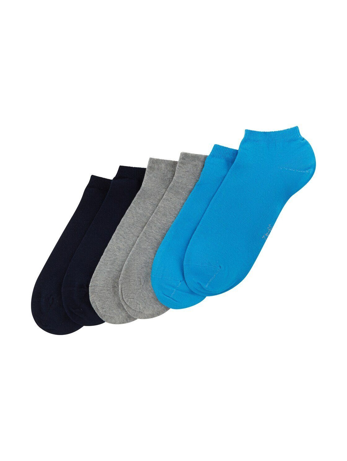 TOM TAILOR Socken Socken im Multipack (im Sechserpack) capriblue