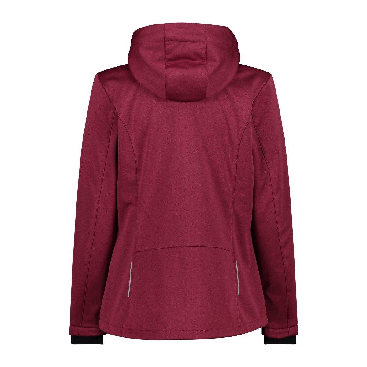 CMP Softshelljacke Outdoorjacke pink (1-St) Zip Jacket (315) Hood" Damen "Woman