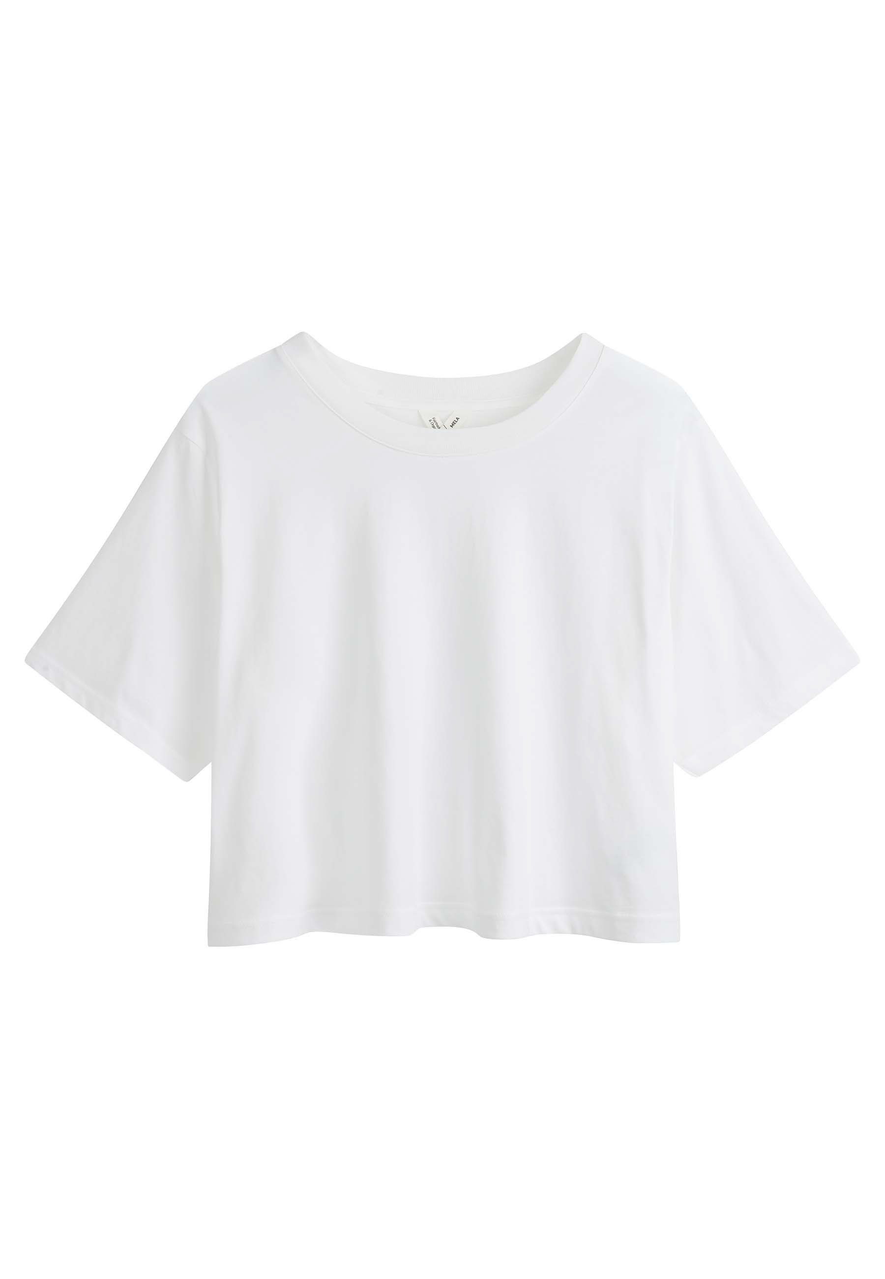 Kurzarmshirt Cropped T-Shirt Style DESNA