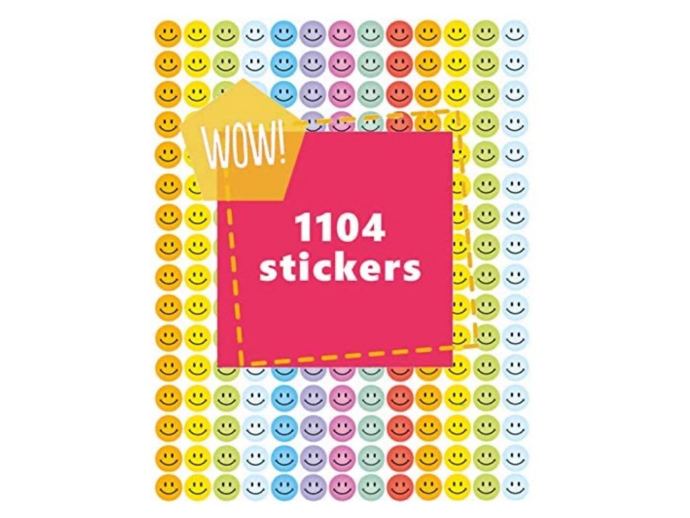 Thumbnail - LK Trend & Style Sticker 1104 lächelnde Gesichter als Aufkleber, tolle Aufkleber mit Lerneffekt, Lustige kleine Gesichte...