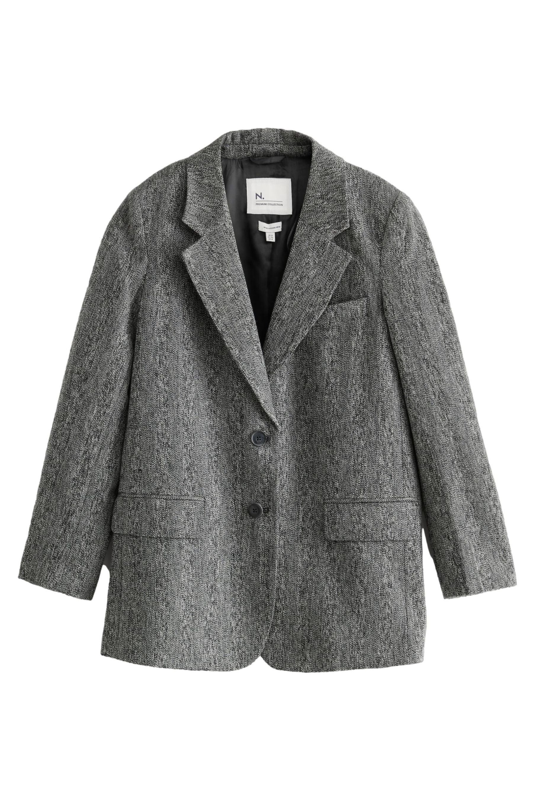 Next Jackenblazer Premium-Blazer im Fischgrätmuster mit günstig online kaufen