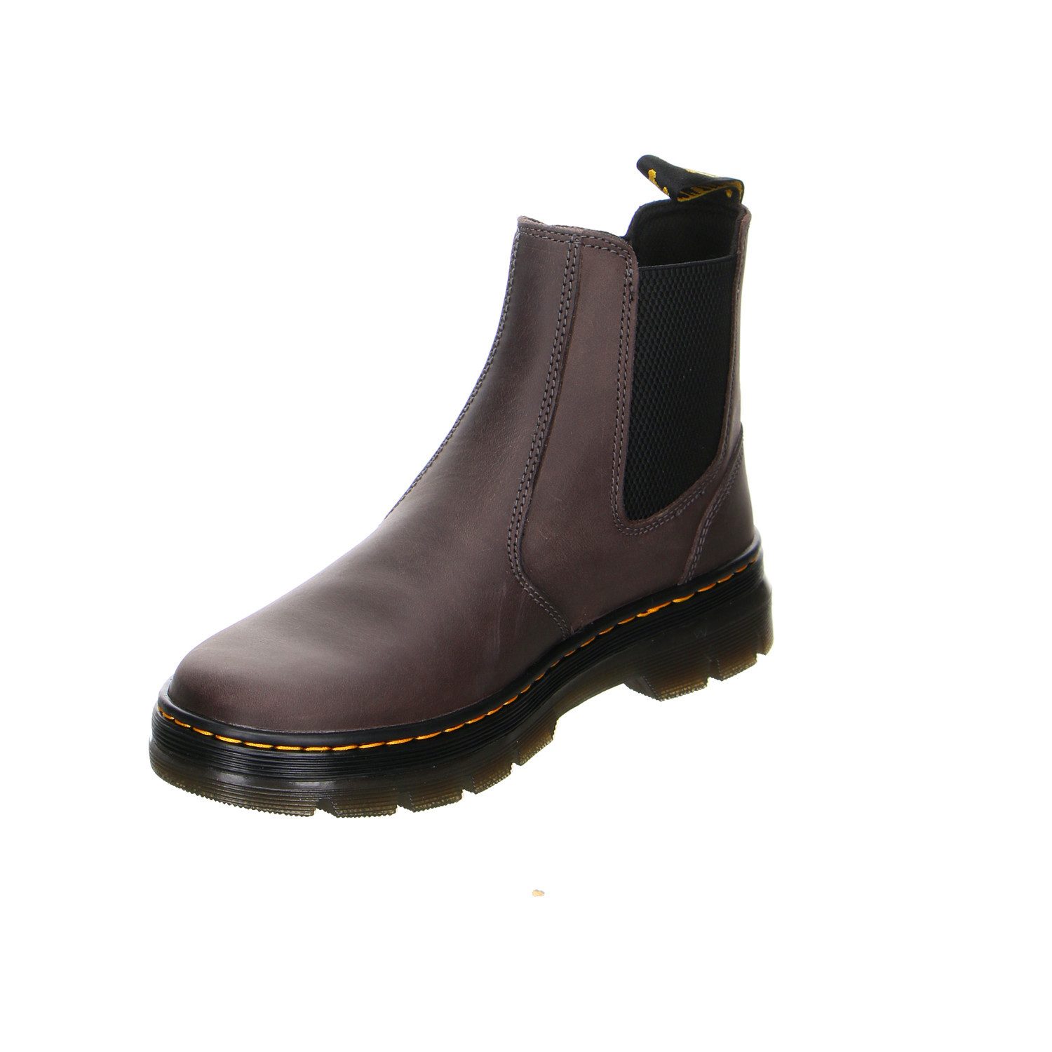 DR. MARTENS Dr. Martens Embury Fettleder Schnürstiefel grau Chelseaboots