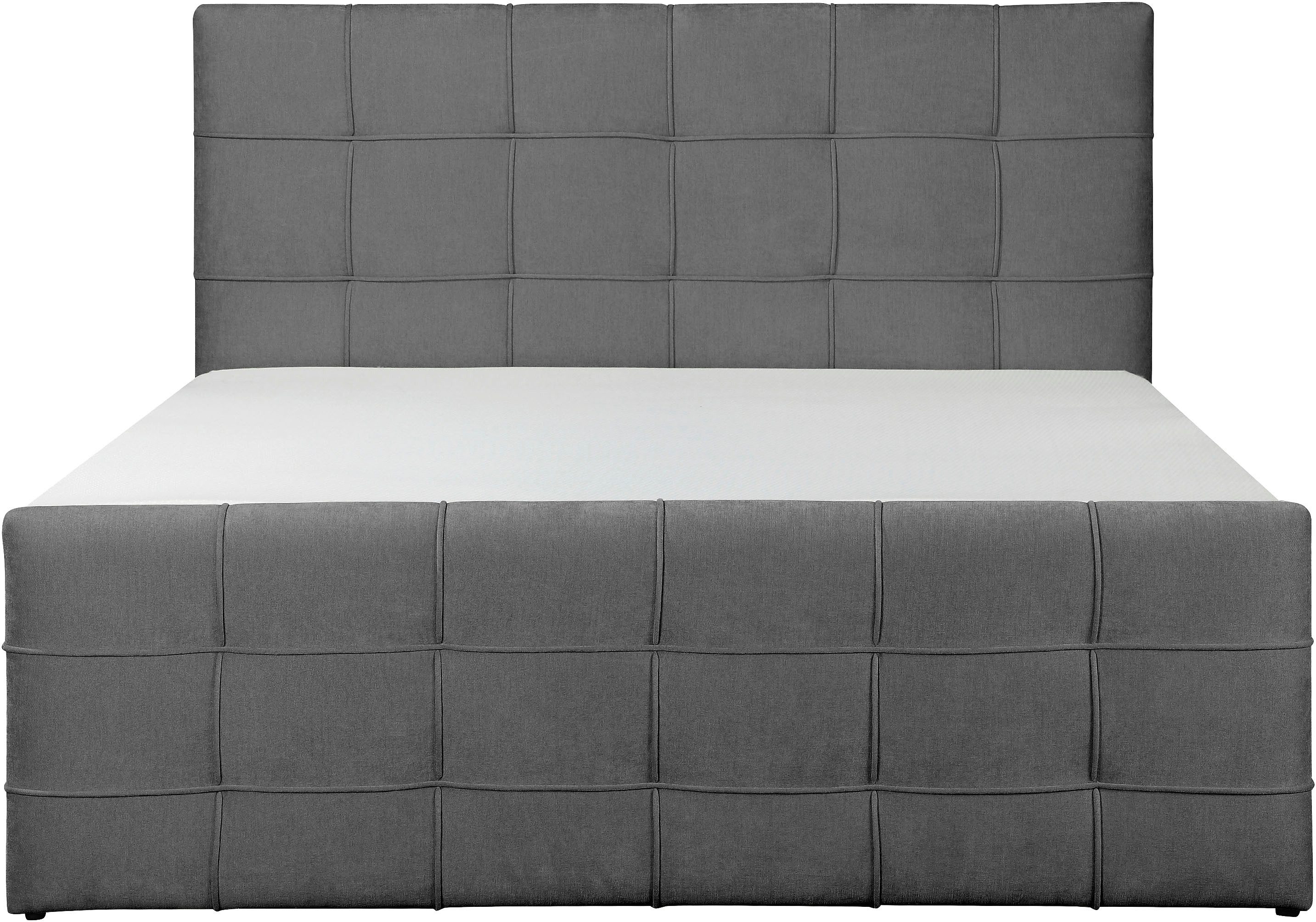 OTTO home Boxbett Lilienne inkl. Bettkasten und Topper, Liegefläche 180x200cm, erhältlich in der Größe 180x200 cm
